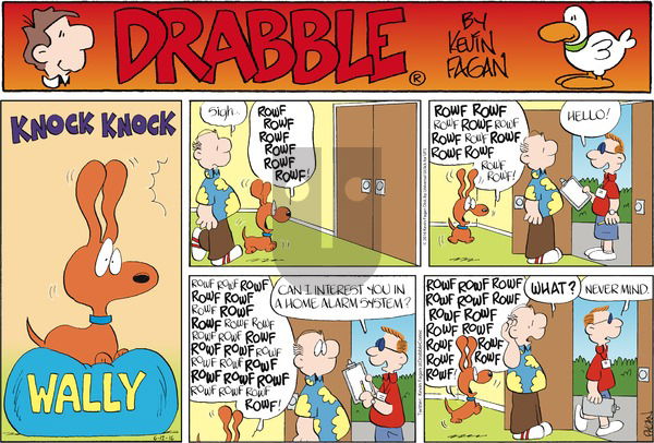 Drabble on Sunday June 12, 2016 Comic Strip