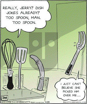 Brevity on Wednesday April 29, 2015 Comic Strip