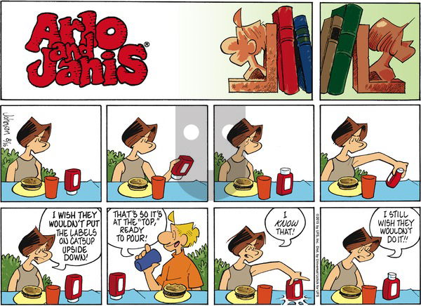 Arlo and Janis on Sunday August 16, 2015 Comic Strip