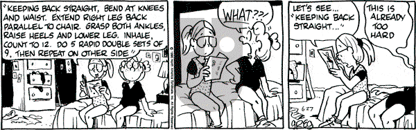 Luann on Wednesday June 27, 1990 Comic Strip