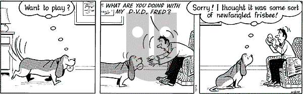 Fred Basset on Tuesday October 14, 2003 Comic Strip
