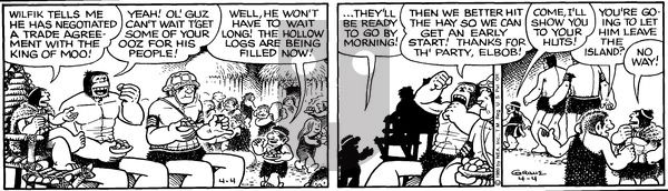 Alley Oop on Friday April 4, 1980 Comic Strip