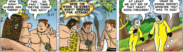 Alley Oop on Friday August 17, 2018 Comic Strip