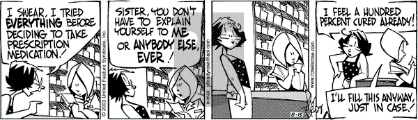 Rose is Rose on Thursday October 9, 2003 Comic Strip