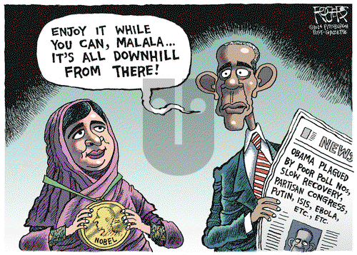 Rob Rogers on Friday October 24, 2014 Comic Strip