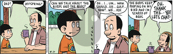 Adam@Home on Monday April 7, 2025 Comic Strip