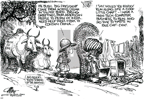 Pat Oliphant on Thursday March 2, 2006 Comic Strip