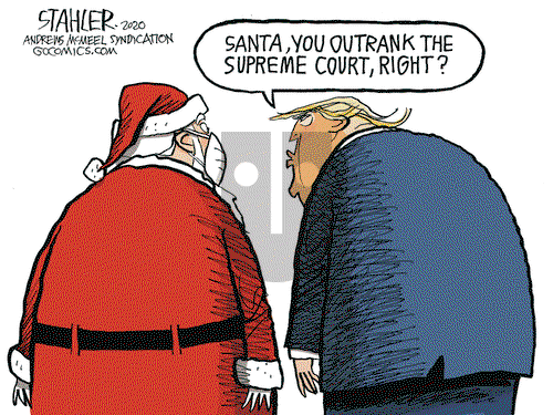 Jeff Stahler on Thursday December 10, 2020 Comic Strip