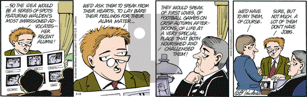 Doonesbury on Saturday May 13, 2017 Comic Strip