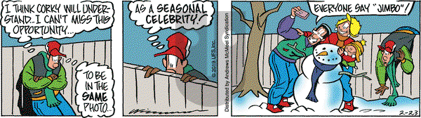Rose is Rose on Saturday February 23, 2019 Comic Strip