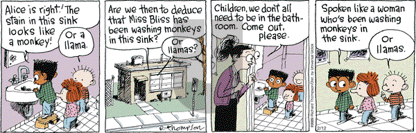 Cul de Sac on Wednesday February 12, 2014 Comic Strip