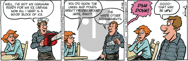 Cleats on Thursday February 22, 2007 Comic Strip