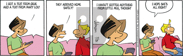Arlo and Janis on Thursday July 31, 2014 Comic Strip