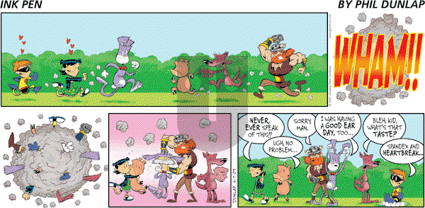 Ink Pen - Sunday June 7, 2009 Comic Strip