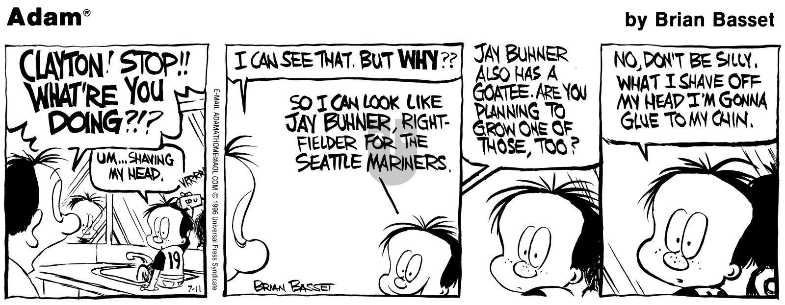 Adam@Home - Thursday July 11, 1996 Comic Strip