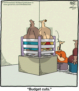 In the Bleachers on Thursday January 3, 2019 Comic Strip