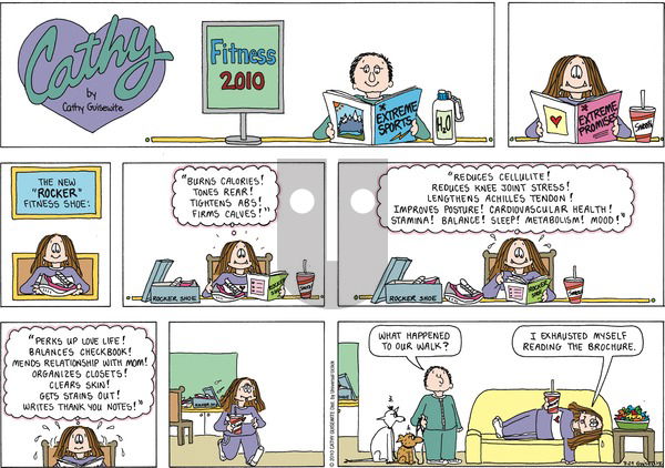 Cathy Classics on Sunday August 29, 2010 Comic Strip