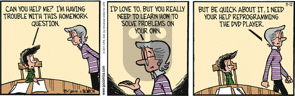 Grand Avenue on Saturday November 12, 2011 Comic Strip