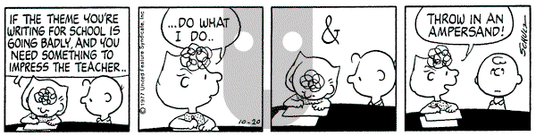 Peanuts on Thursday October 20, 1977 Comic Strip