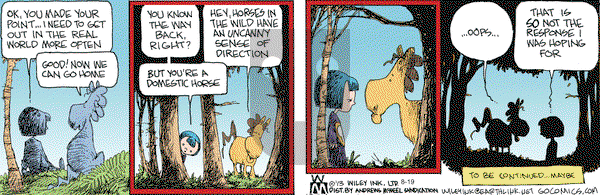 Non Sequitur on Saturday August 19, 2017 Comic Strip