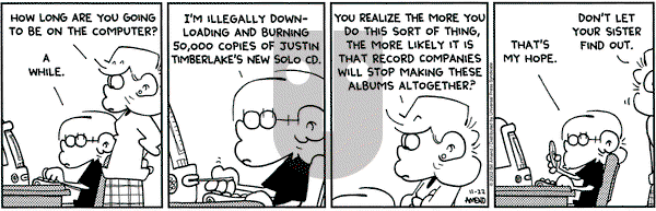 FoxTrot on Monday July 28, 2003 Comic Strip