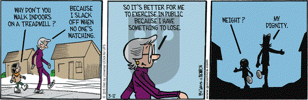 Grand Avenue on Thursday March 12, 2015 Comic Strip