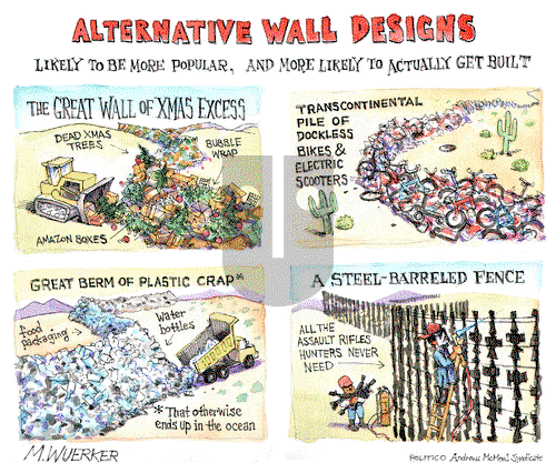 Matt Wuerker on Thursday January 3, 2019 Comic Strip