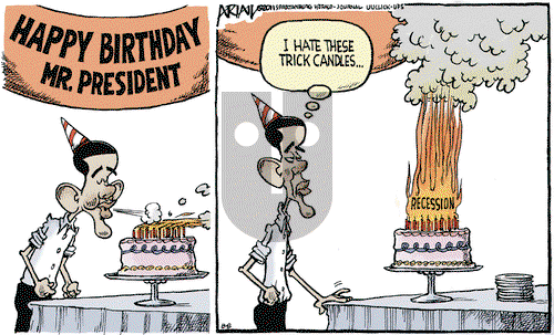 Robert Ariail - Tuesday August 9, 2011 Comic Strip