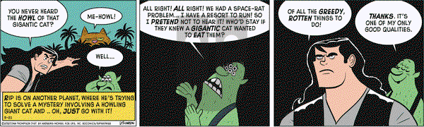 Rip Haywire on Monday September 21, 2020 Comic Strip