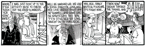 Monty on Wednesday February 22, 2006 Comic Strip