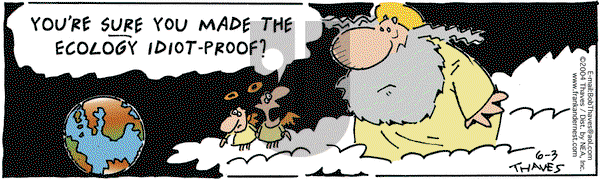 Frank and Ernest on Thursday June 3, 2004 Comic Strip