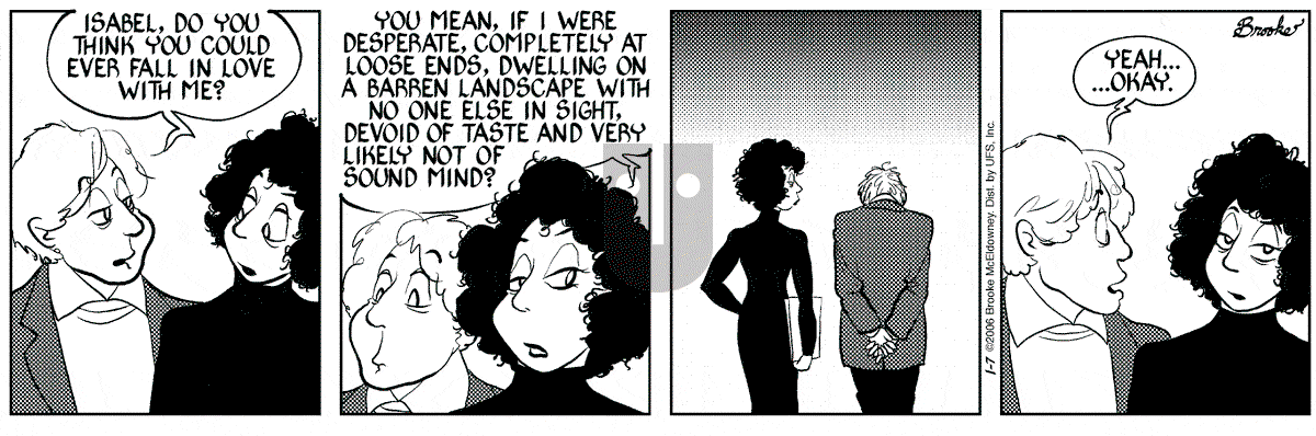 9 Chickweed Lane - Saturday January 7, 2006 Comic Strip