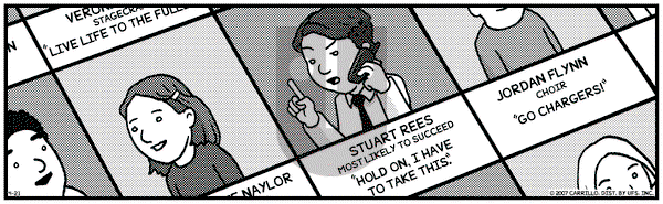 F Minus on Saturday April 21, 2007 Comic Strip
