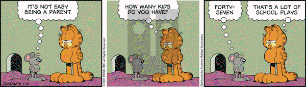 Garfield - Thursday January 14, 2021 Comic Strip
