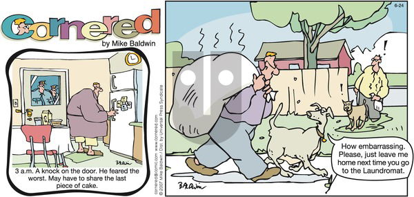 Cornered on Sunday June 24, 2007 Comic Strip