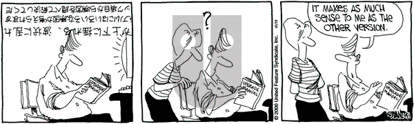 The Buckets on Tuesday October 17, 2000 Comic Strip