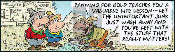 Frank and Ernest on Monday October 1, 2018 Comic Strip