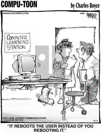 Compu-toon on Saturday December 11, 2010 Comic Strip