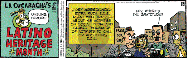 La Cucaracha on Tuesday September 15, 2020 Comic Strip