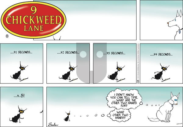 9 Chickweed Lane on Sunday February 25, 2018 Comic Strip