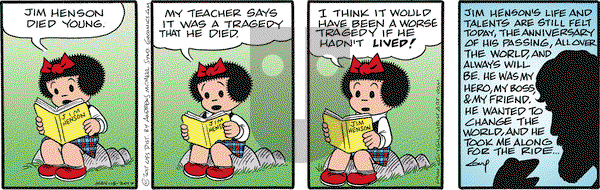 Nancy on Tuesday May 16, 2017 Comic Strip