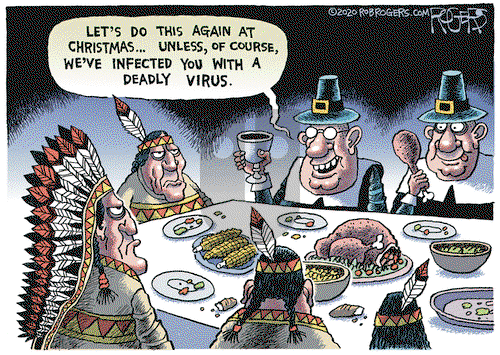 Rob Rogers on Wednesday November 25, 2020 Comic Strip