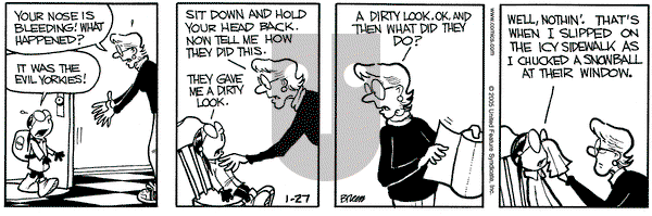 Grand Avenue on Thursday January 27, 2005 Comic Strip