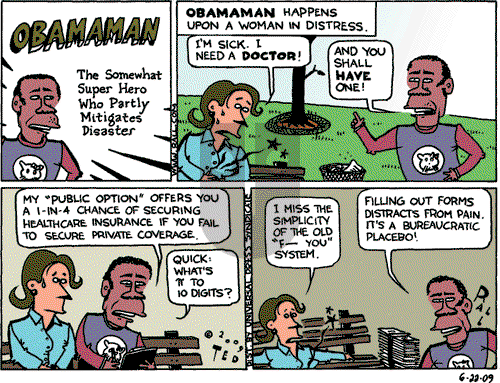 Ted Rall on Monday June 22, 2009 Comic Strip