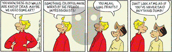 Arlo and Janis on Tuesday April 7, 2009 Comic Strip
