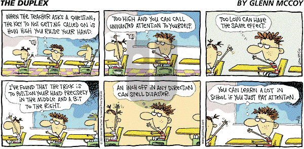 The Duplex on Friday November 30, 2001 Comic Strip