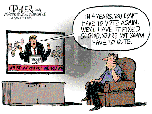 Jeff Stahler - Thursday August 1, 2024 Comic Strip