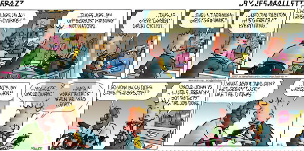 Frazz on Sunday November 16, 2003 Comic Strip