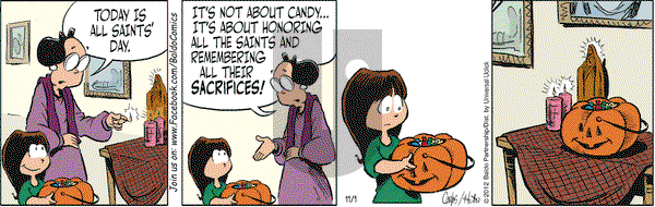 Baldo on Thursday November 1, 2012 Comic Strip
