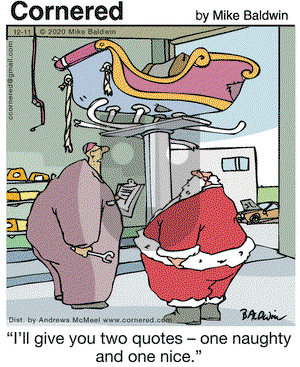 Cornered on Friday December 11, 2020 Comic Strip